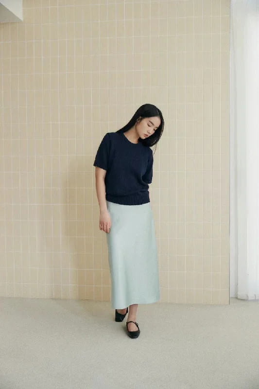 SS02 - Isabella Satin Skirt (Recommend Mint)