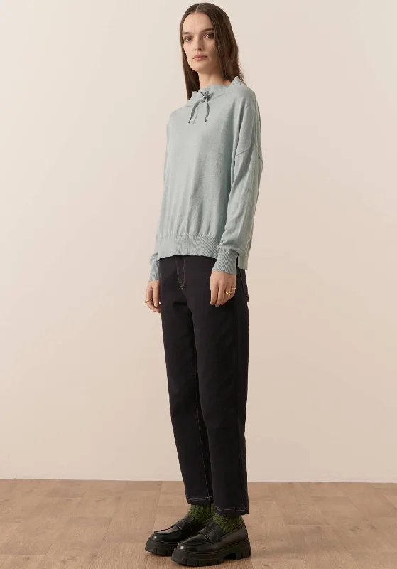 POL Nucleus Drawcord Knit -Mist