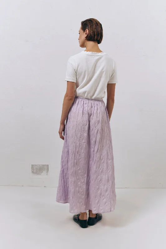 Solara Midi Skirt Lilac