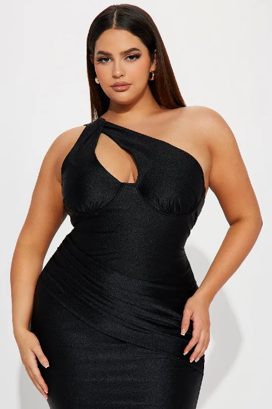 As You Know It Maxi Dress - Black