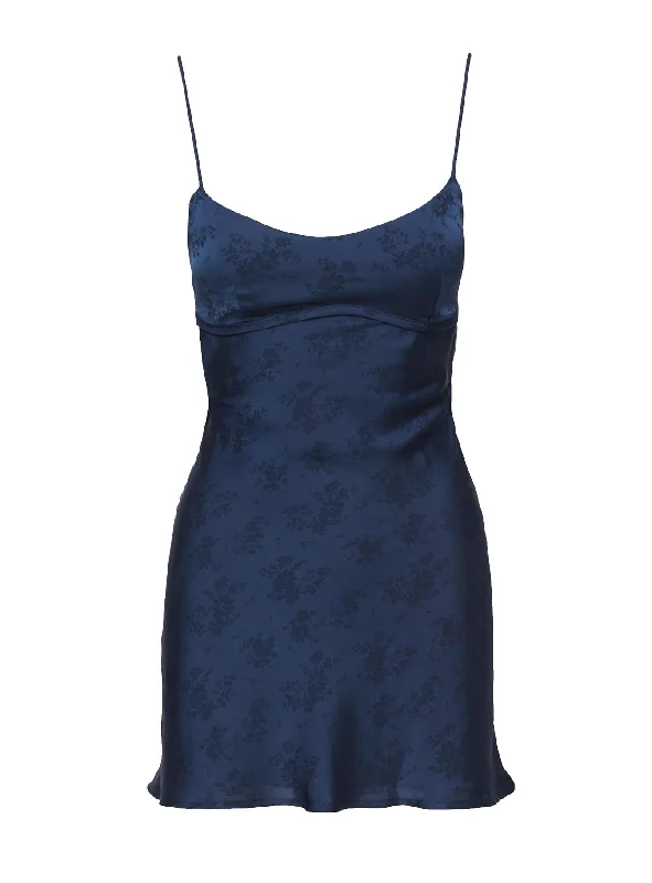 Clemence Mini Dress Navy