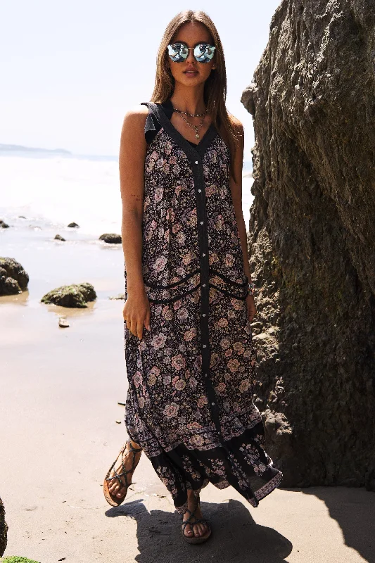 Delilah Navy Maxi