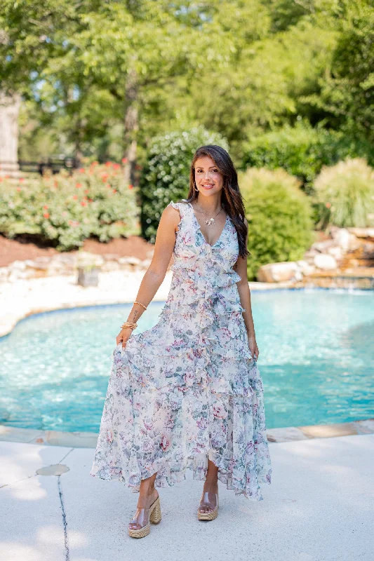 Blooming Season Floral Maxi Dress