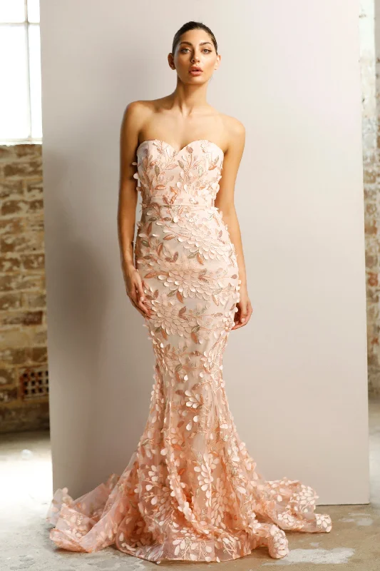 Jadore JX1097 Gown - Pink