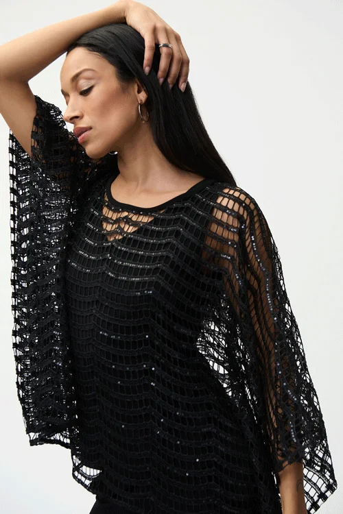 Joseph Ribkoff - 224205 Sequin Poncho