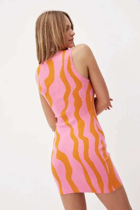 Mini Tank Taffy Carrot Swirls Dress