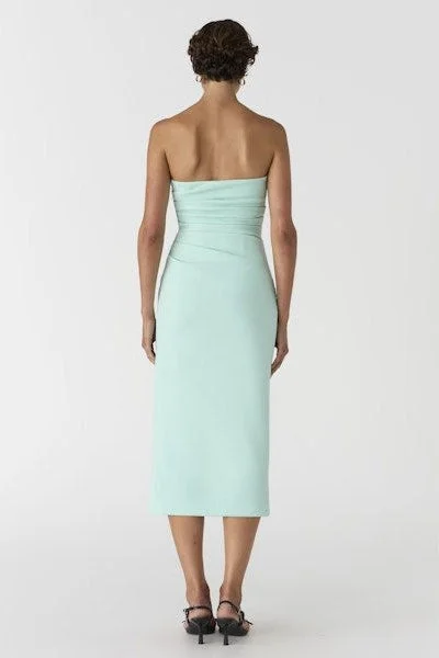 Misha Calandra Midi Dress - Aqua