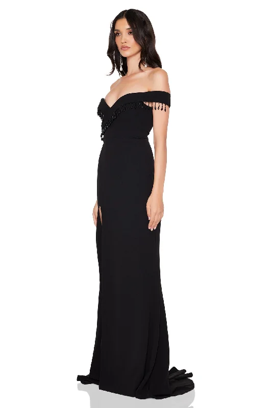 Nookie Chicane Gown - Black