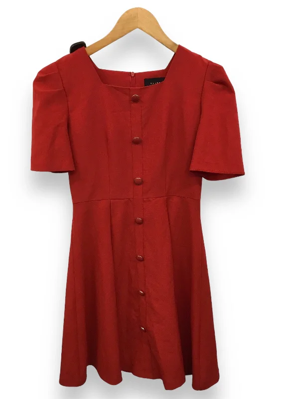 Dress Casual Short By Clothes Mentor In Red, Size: L