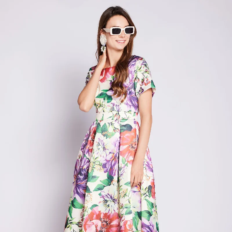 Flora Printed Dress