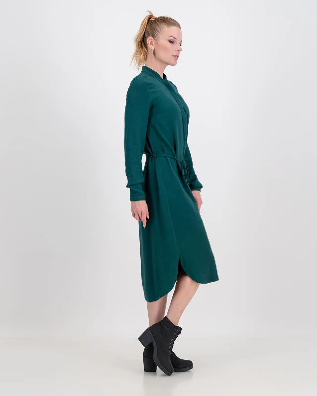 imogen dress - emerald