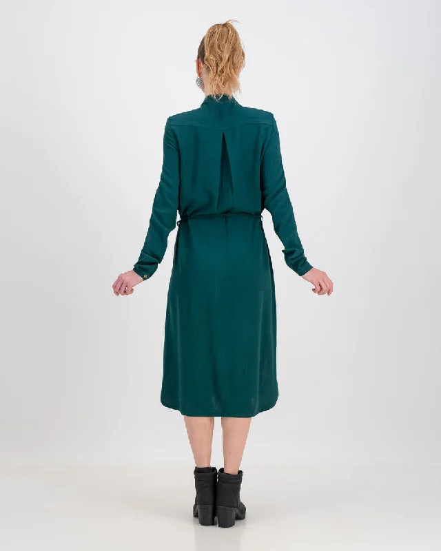 imogen dress - emerald