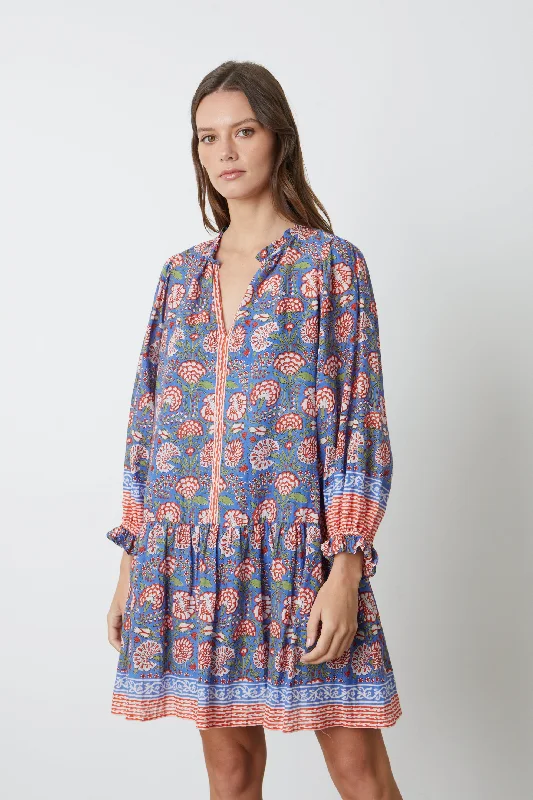 JULIETTE PRINTED BOHO DRESS