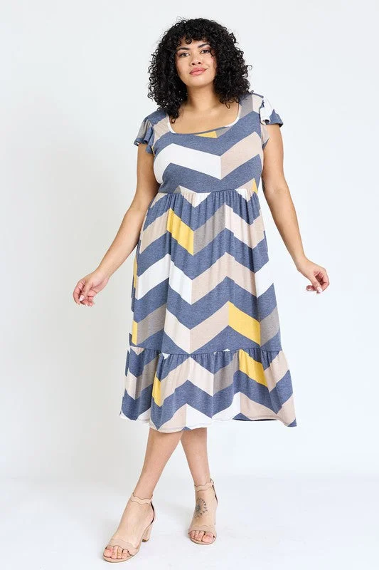 YELLOW CHEVRON / 1X