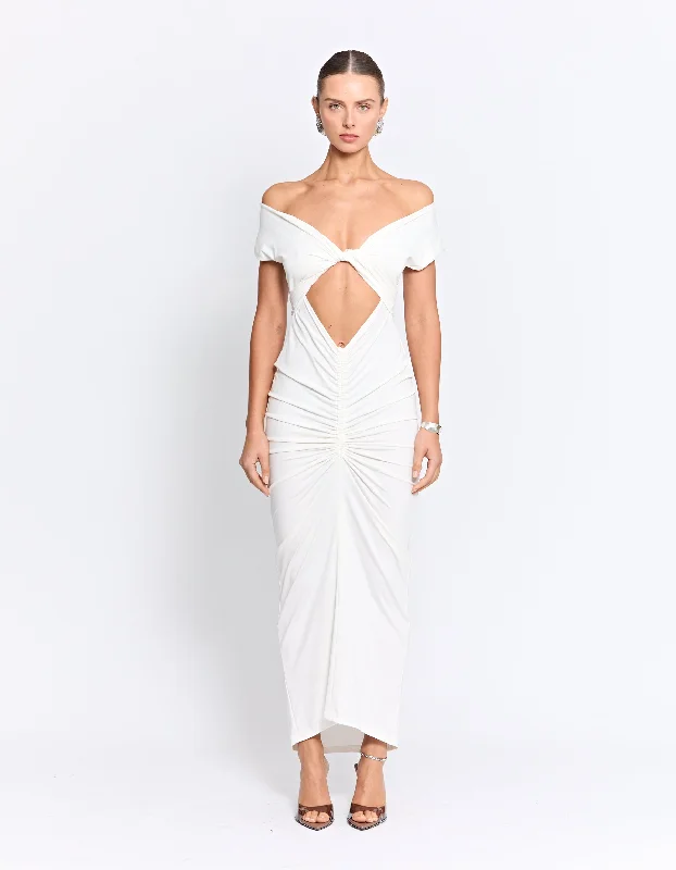 RAMOS DRESS | OFF WHITE