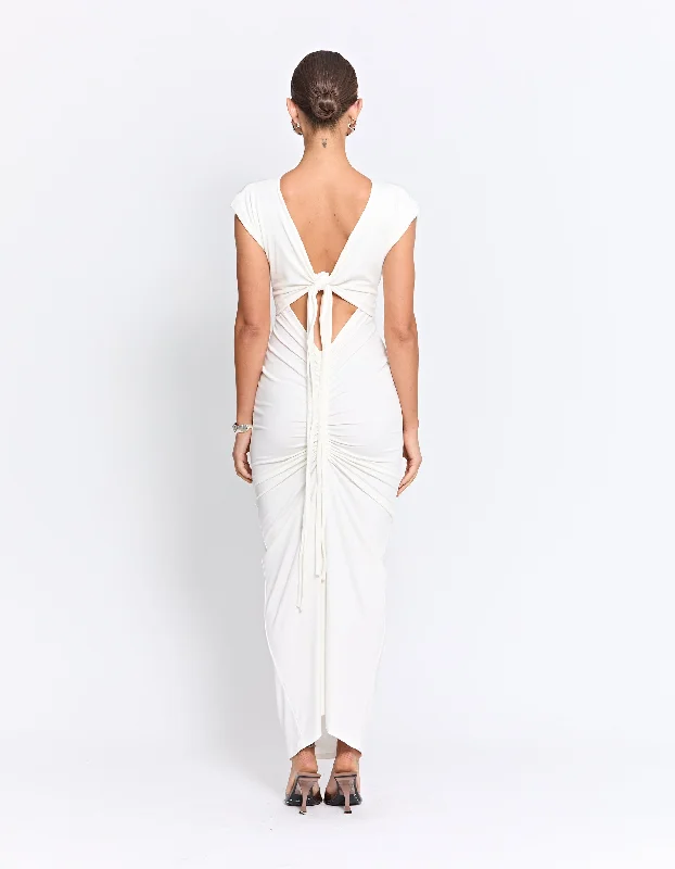 RAMOS DRESS | OFF WHITE