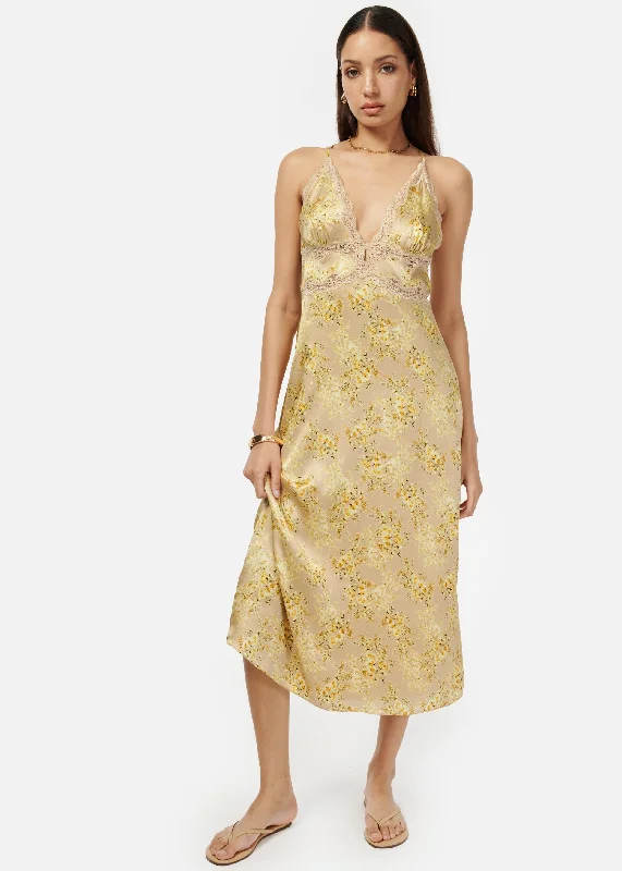 Roya Dress Yellow Primavera