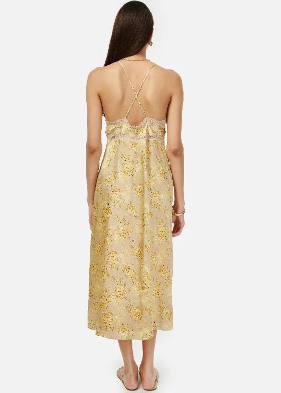 Roya Dress Yellow Primavera