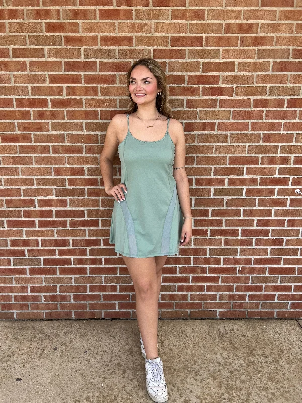 Sage Tennis Dress