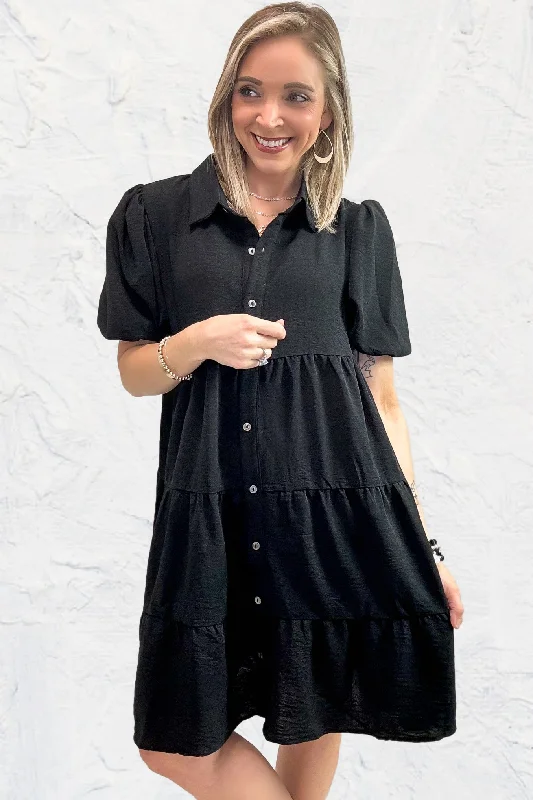 Simply Sweet Dress - Black