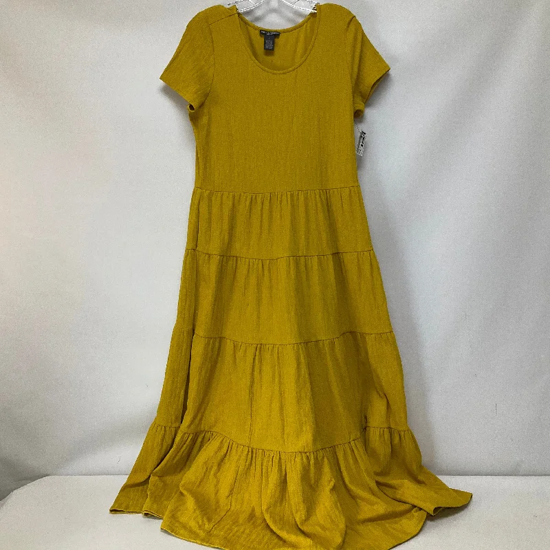 Yellow Dress Casual Maxi Chelsea And Theodore, Size 16